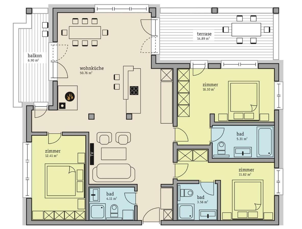 Kitzbuheler Alpen Penthouse Hollersbach Hollersbach im Pinzgau Exterior foto